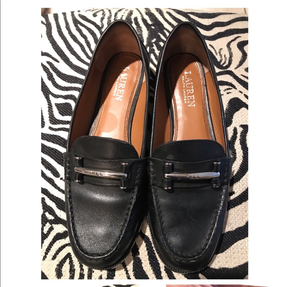 Lauren by Ralph Lauren Black Loafers!!!!! Size 8B
